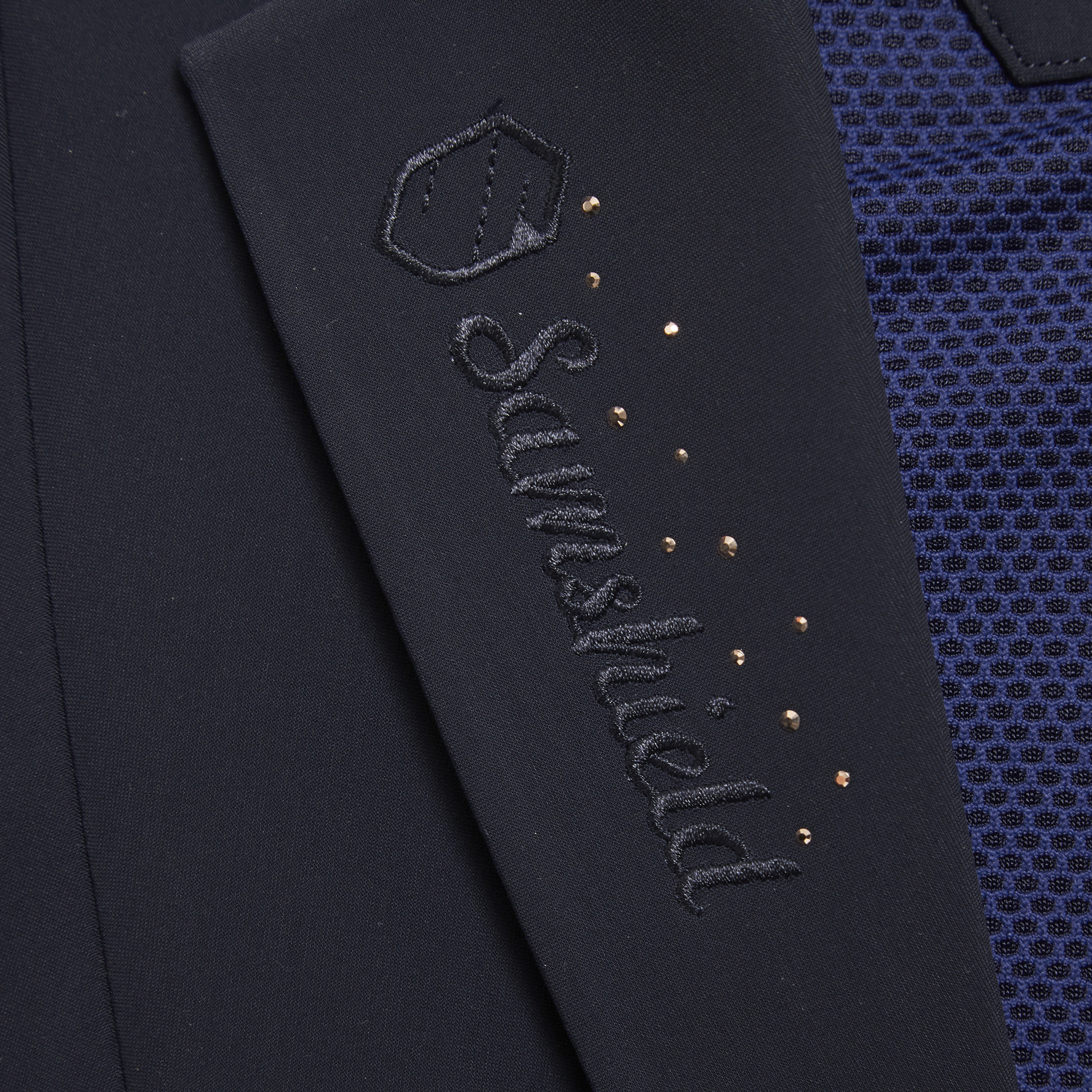 Samsheild Victorine Crystal Fabric Ladies Show Jacket - Image 2