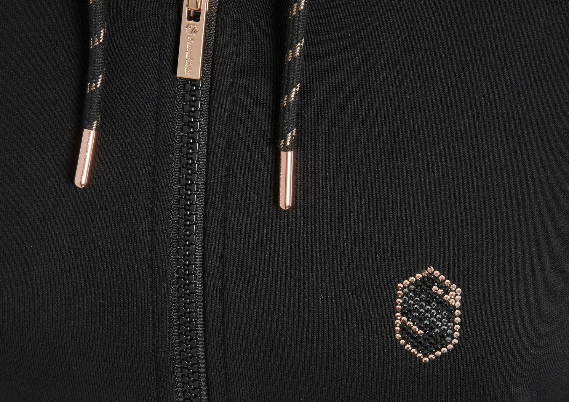 Samshield Berenice Ladies Full zip Sweatshirt Black