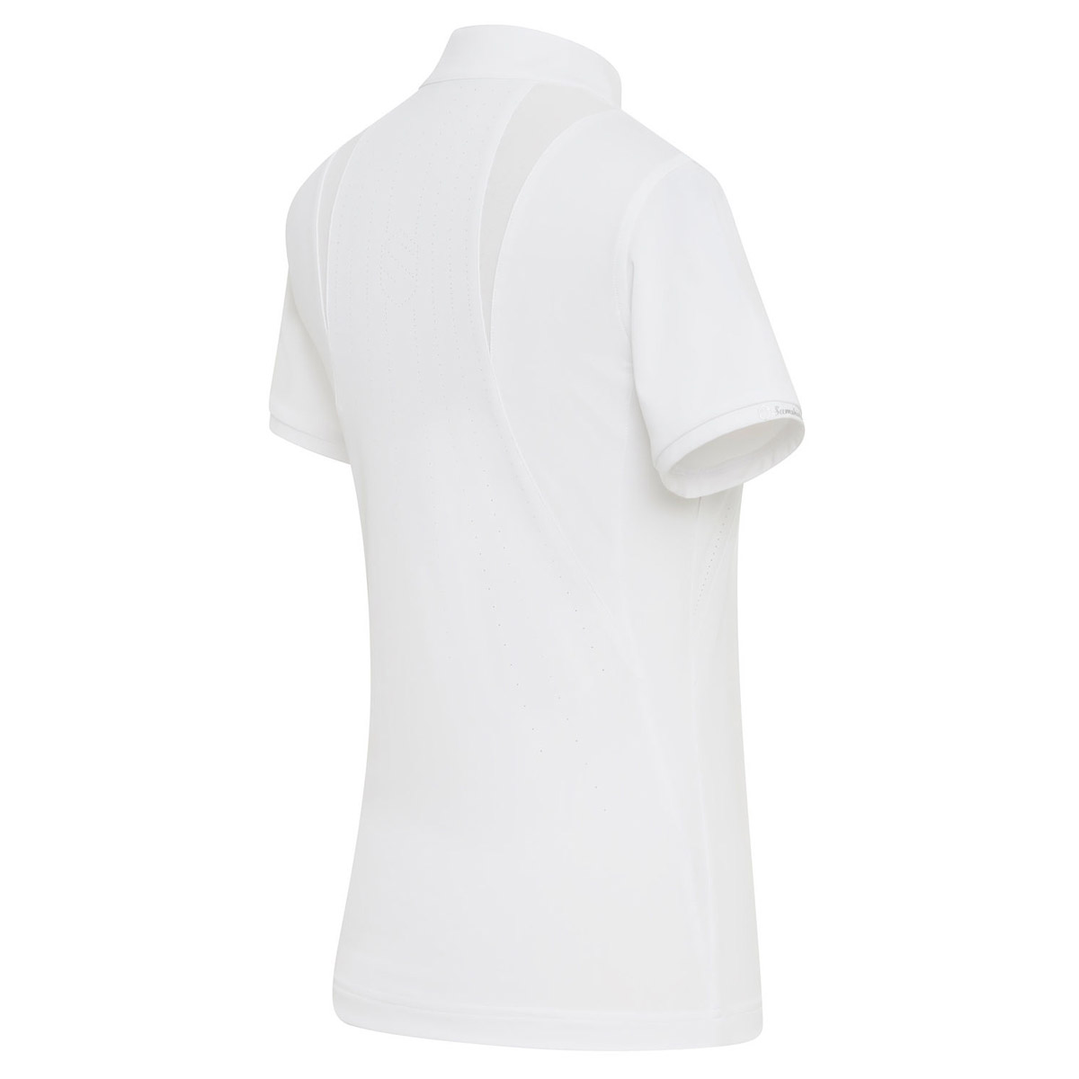Samshield Cassy Ladies Short Sleeve Competition Shirt White - Image 2