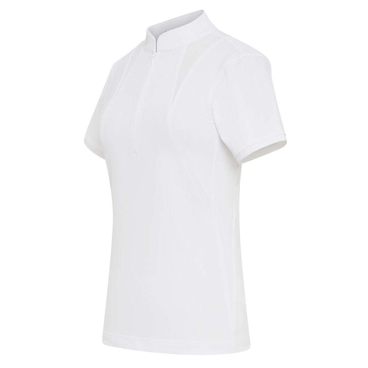 Samshield Cassy Ladies Short Sleeve Competition Shirt White - Image 3
