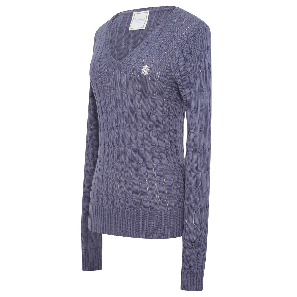 Samshield Lisa Twisted Pullover Crystal Emblem Slate Grey