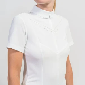 Samshield Ladies Scarlett Short Sleeve Show Shirt White