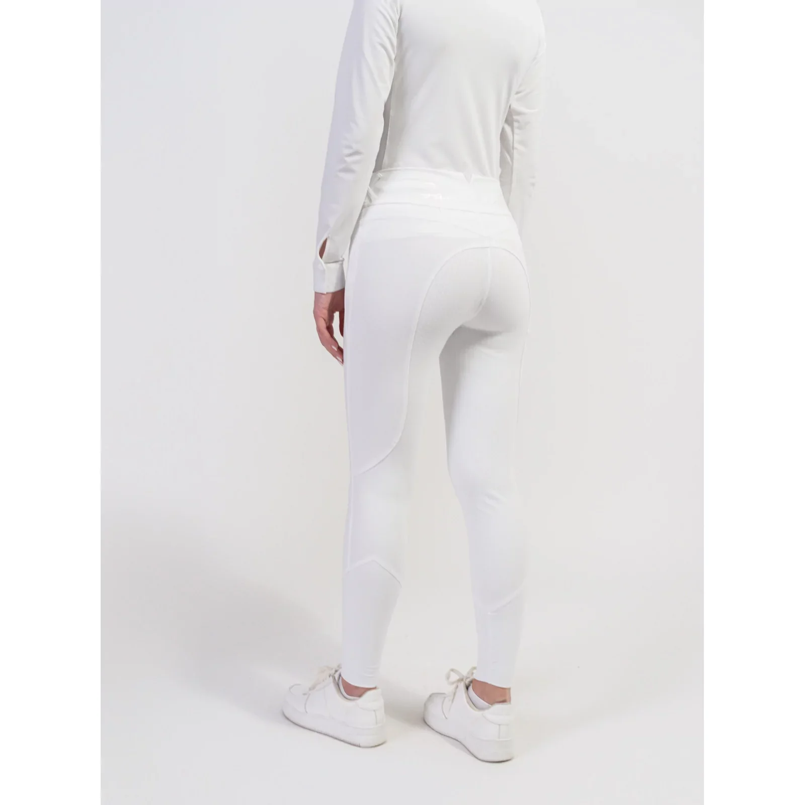 Samshield Ladies Full Grip Tessa Sport Full Grip Tights White - Image 2