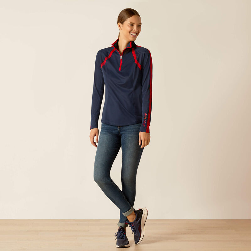 Ariat Women's Sunstopper 3.0 LS Baselayer - Image 4