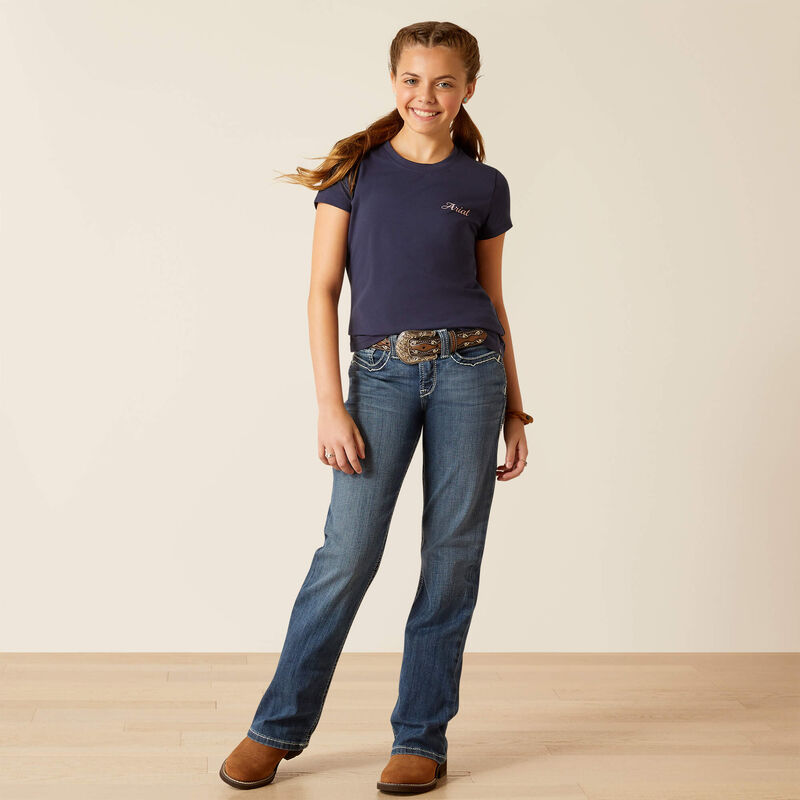 Ariat Unisex Youth Pretty Shield SS T Shirt - Image 3
