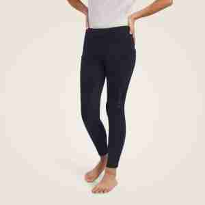 Ariat Unisex Youth Venture Thermal Half Grip Tight Black