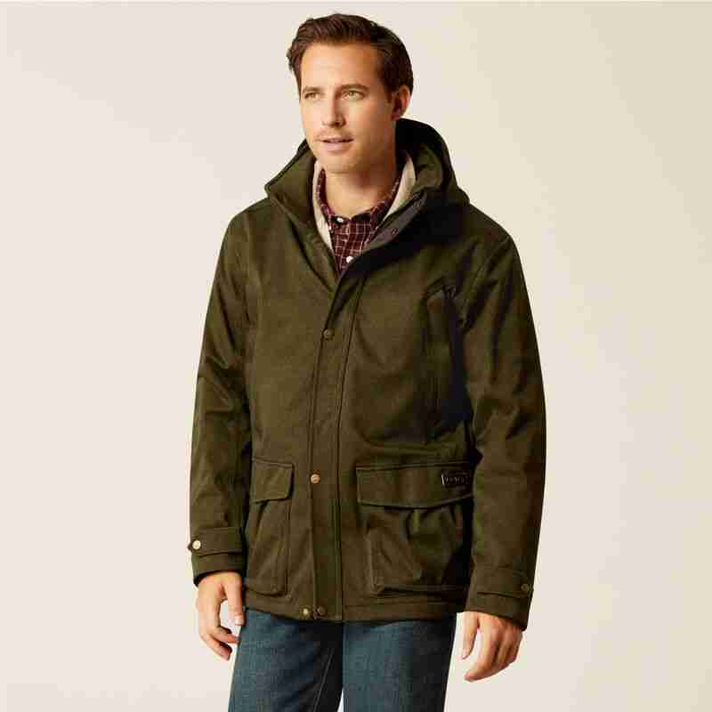 Ariat Men's Rhodium H20 Insulated Parka Rosin