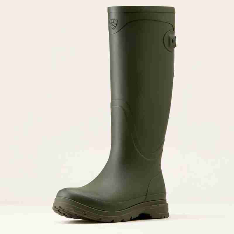 Ladies Kelmarsh Rubber Boot Olive - Image 2