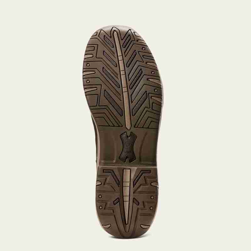 Ariat Ladies Telluride Zip Waterproof Boot Dark Brown - Image 3
