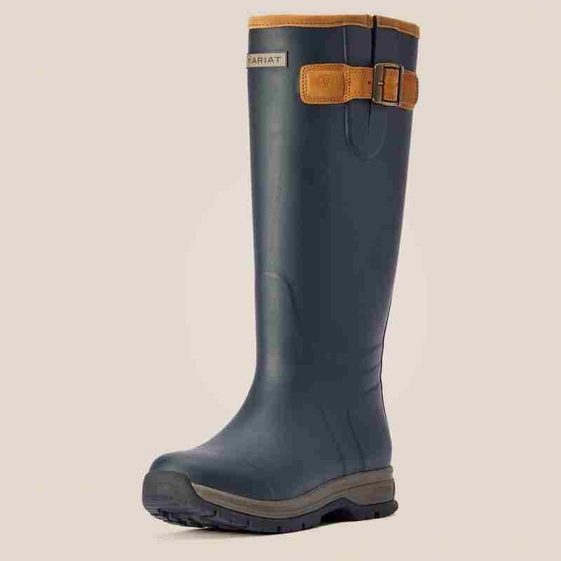 Ariat Ladies Burford Insulated Rubber Boot Navy - Image 2