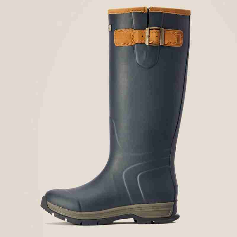 Ariat Ladies Burford Insulated Rubber Boot Navy - Image 3