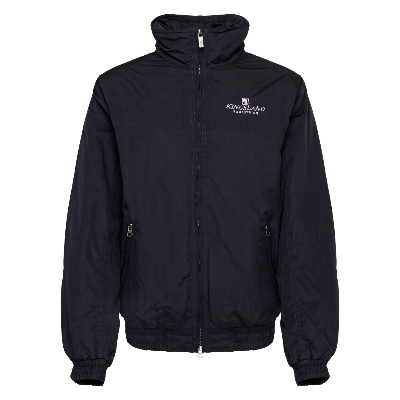 Kingsland Classic Unisex Bomber Jacket - Navy - Image 2