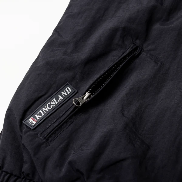 Kingsland Classic Unisex Bomber Jacket - Navy - Image 5