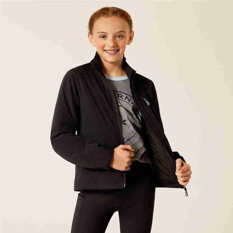 Ariat Youth Rion Stretchshell Insulated Jacket - Black