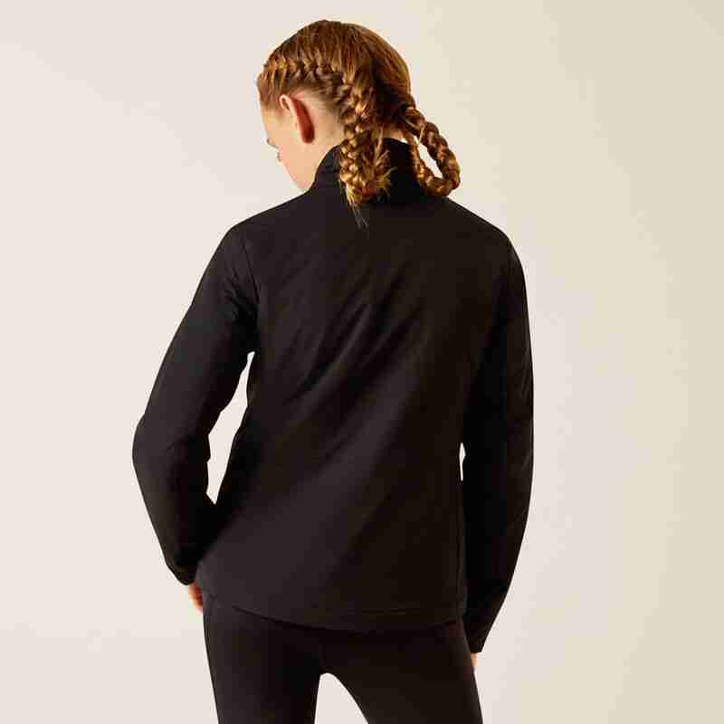 Ariat Youth Rion Stretchshell Insulated Jacket - Black - Image 2