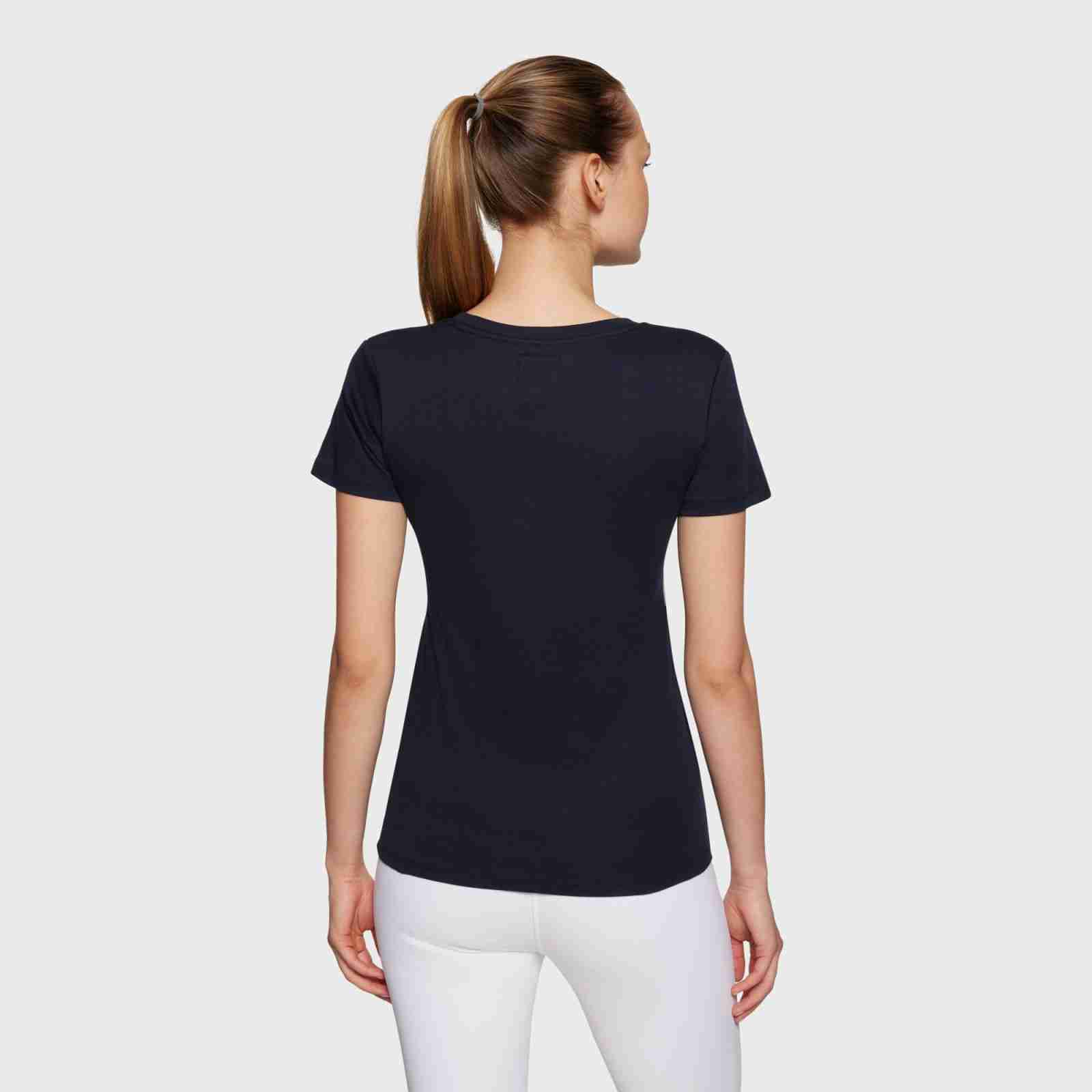 Samshield Alba Crystals T-Shirt Navy/Pistaccio - Image 3