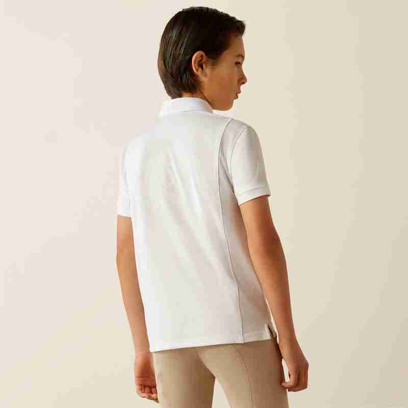 Ariat TEK Short Sleeve Show Shirt - White - Image 2