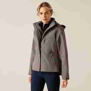 Ariat Ladies Coastal Waterproof Jacket - Plum Grey