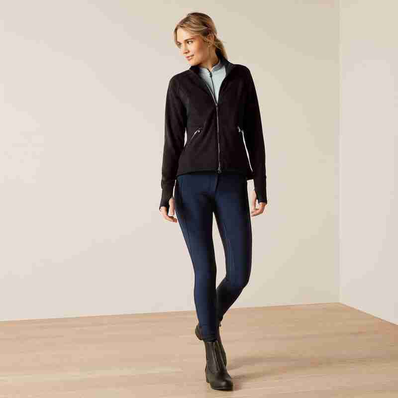 Ariat Ladies Bellatrix Full Zip Sweatshirt - Black