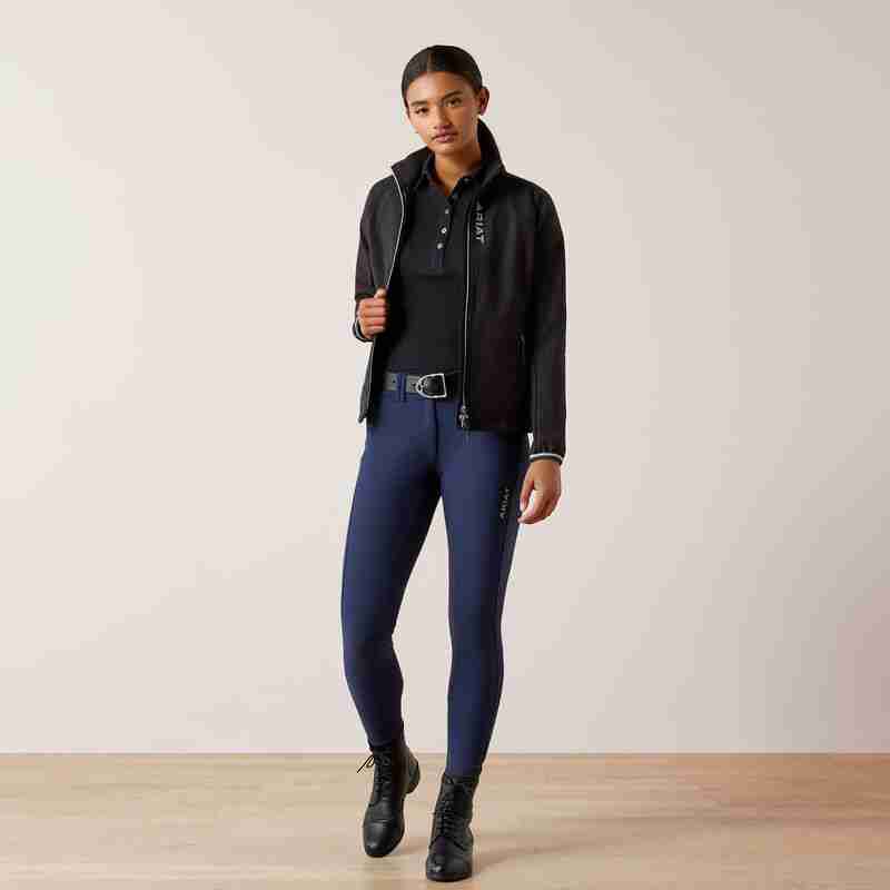 Ariat Ladies Versa Team Jacket - Black - Image 3