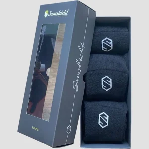 Samshield Balzane Blazon Unisex 3pk socks Navy