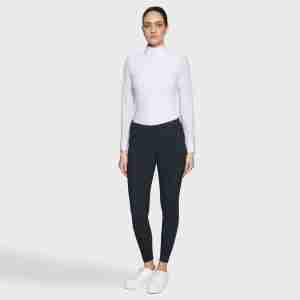 Samshield Adele Spring Flower Ladies Knee Grip Breeches - Navy