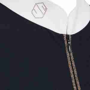 Samshield Aloise LS Competition Shirt Navy/Rose Gold