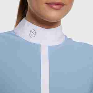 Samshield Julia Spring Flower SS Show Shirt Cashmere Blue