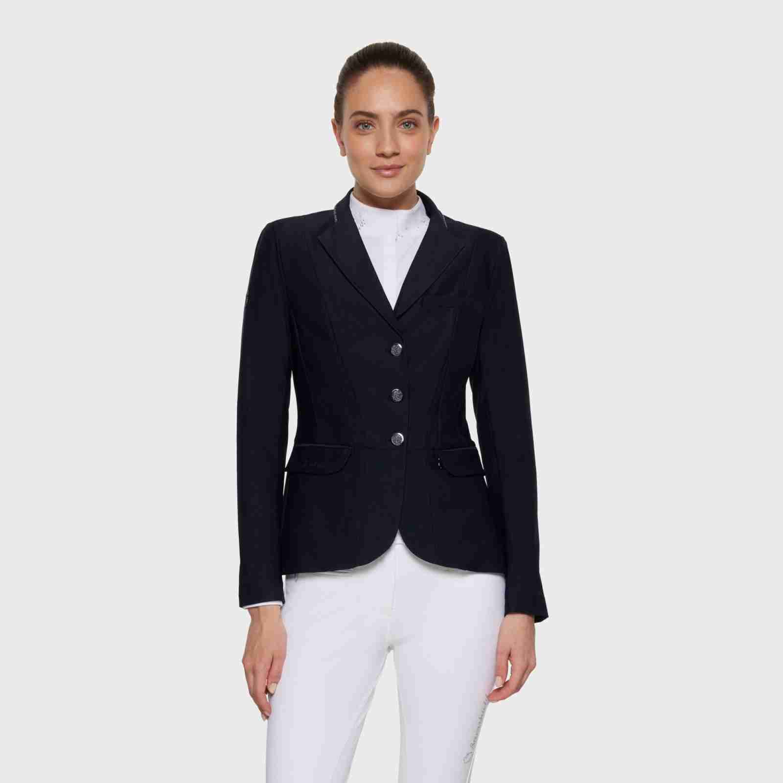 Samshield Ladies Victory Sculpt Competition Jacket Navy - Image 2