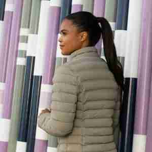 Pikeur Ladies Quilted Jacket - Light Moos