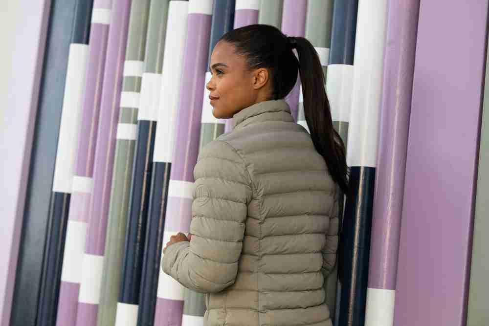 Pikeur Ladies Quilted Jacket - Light Moos