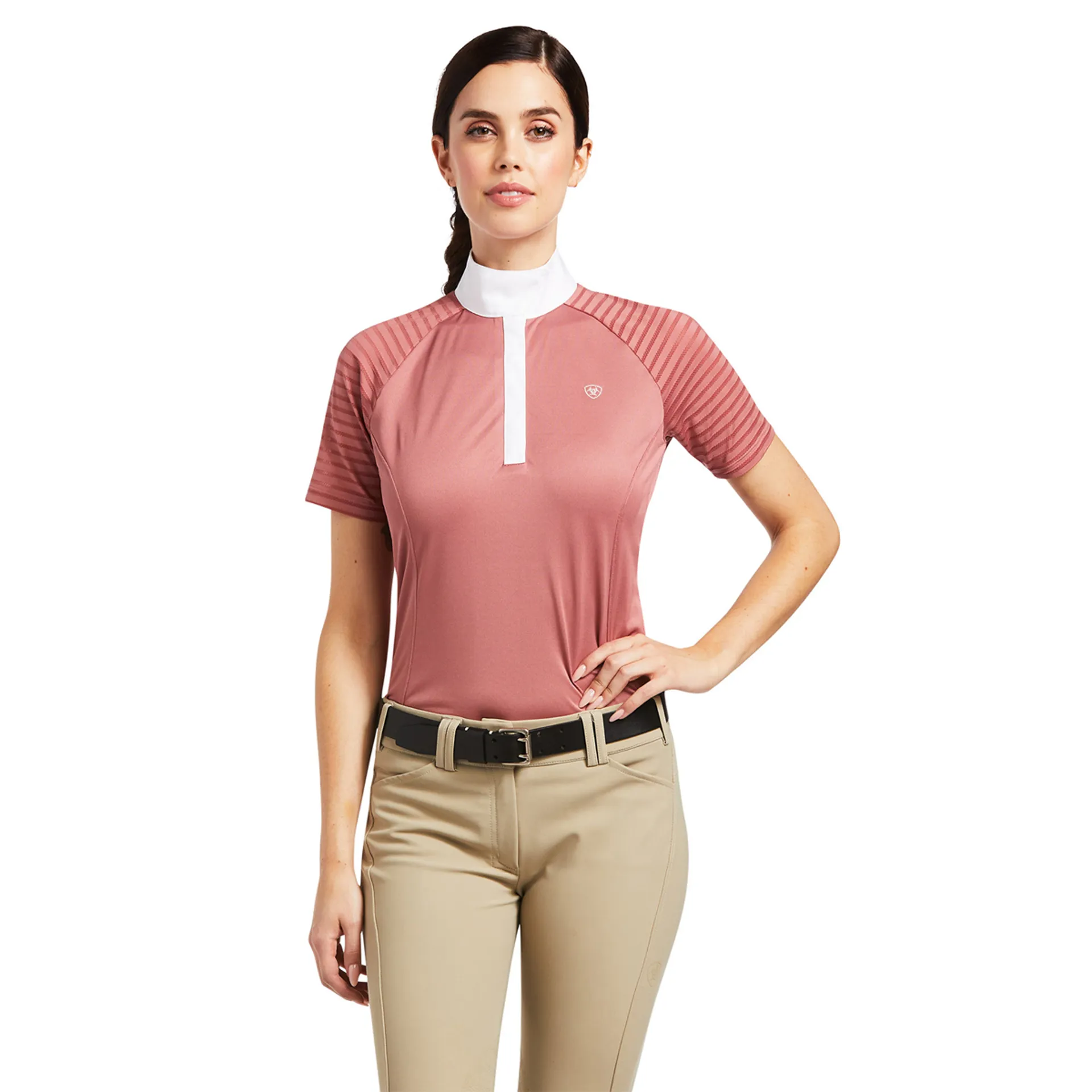Ariat Women's Aptos Vent Show Shirt - Antique Rubia - Image 3