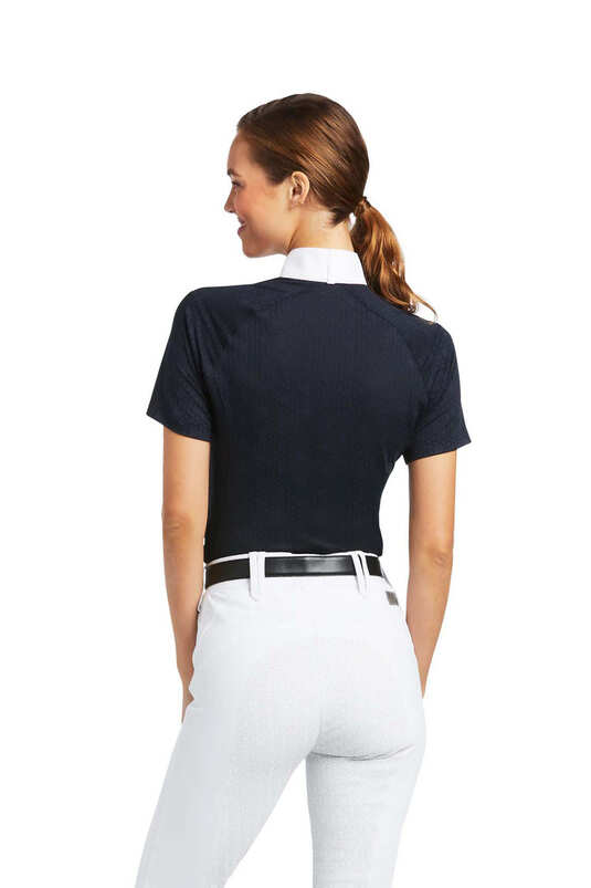 Ariat Womens Showstopper 3.0 Show Shirt - Show Navy - Image 4