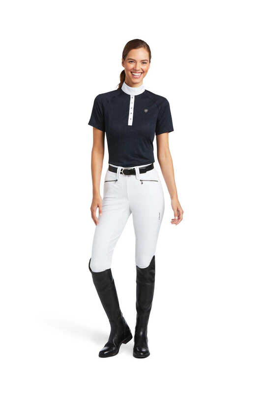 Ariat Womens Showstopper 3.0 Show Shirt - Show Navy - Image 2