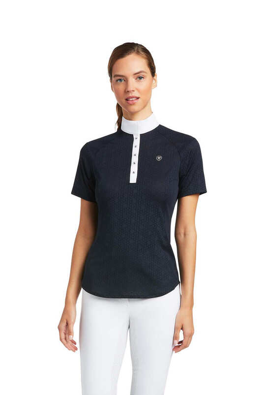 Ariat Womens Showstopper 3.0 Show Shirt - Show Navy - Image 3