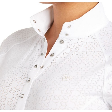 Ariat Womens Showstopper 3.0 Show Shirt - White