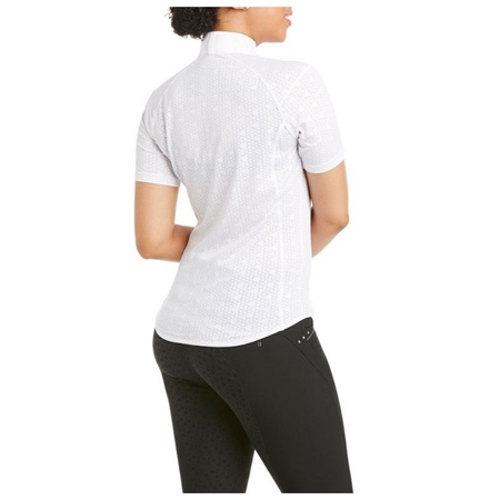 Ariat Womens Showstopper 3.0 Show Shirt - White - Image 3