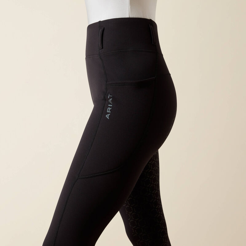 Ariat Women's Venture 2.0 Thermal Full Seat Tight - Black - Image 5