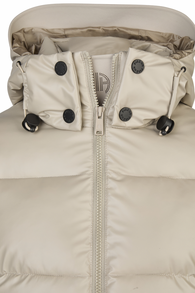 Pikeur Quilted Jacket 8023 Athleisure - Almond - Image 3