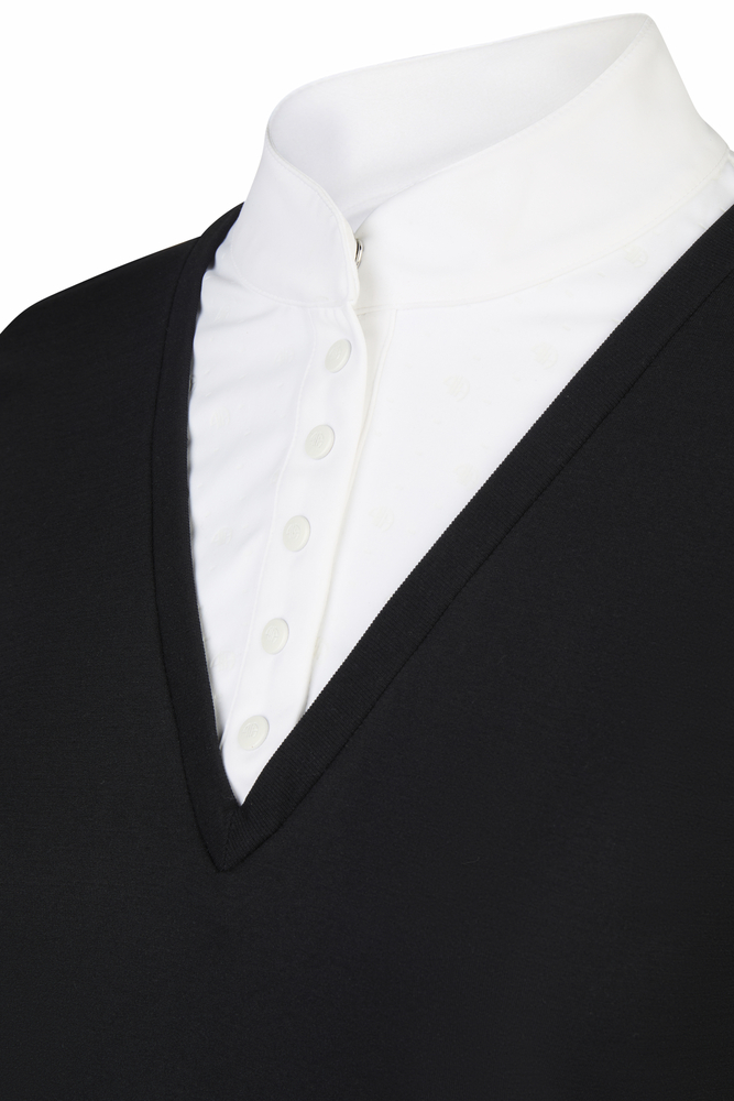 Pikeur Women's 2-in-1 Show Shirt/Sweater - Black - Image 3