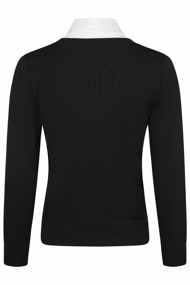 Pikeur Women's 2-in-1 Show Shirt/Sweater - Black - Image 4