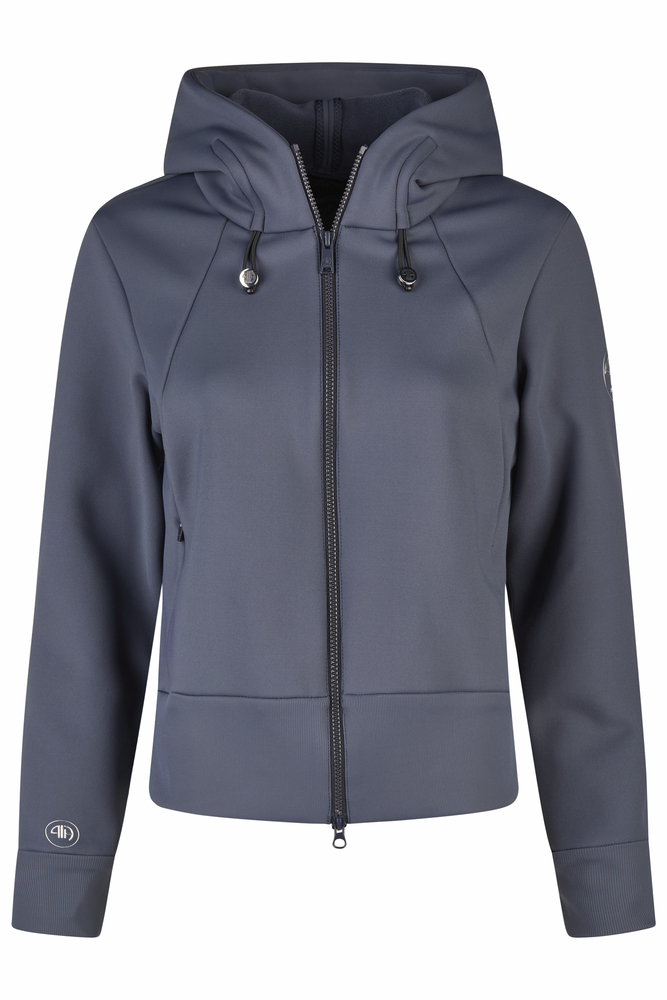 Pikeur Fleece Jacket 8046 Athleisure- Graphite Blue - Image 2