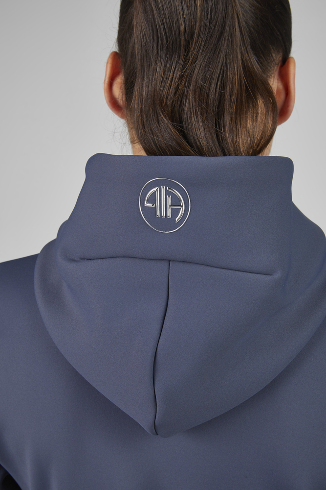 Pikeur Fleece Jacket 8046 Athleisure- Graphite Blue - Image 6