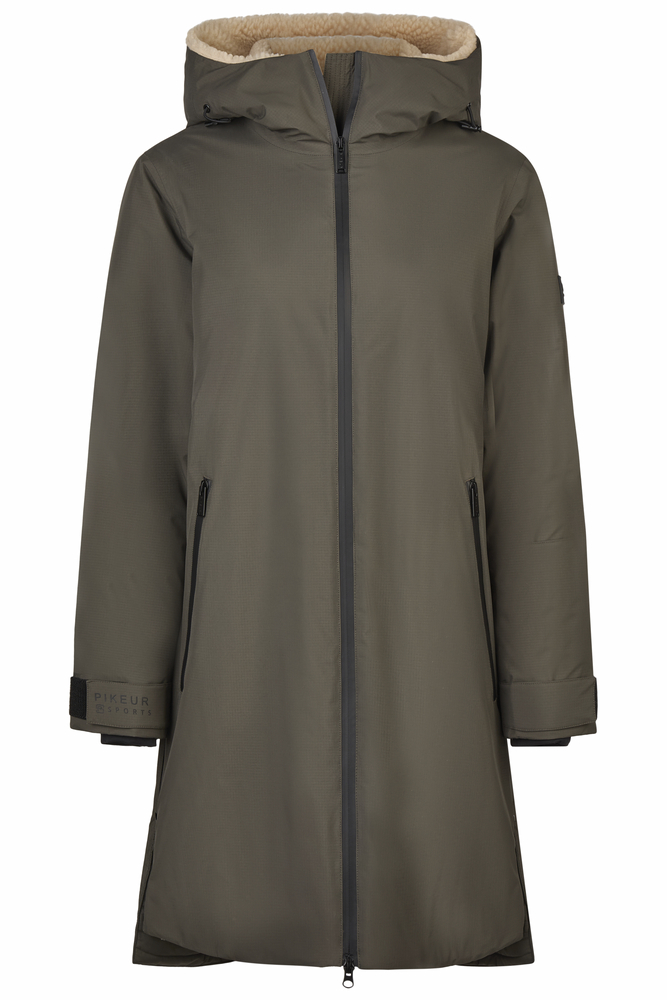 Pikeur Raincoat 8022 Sports - Deep Khaki - Image 2