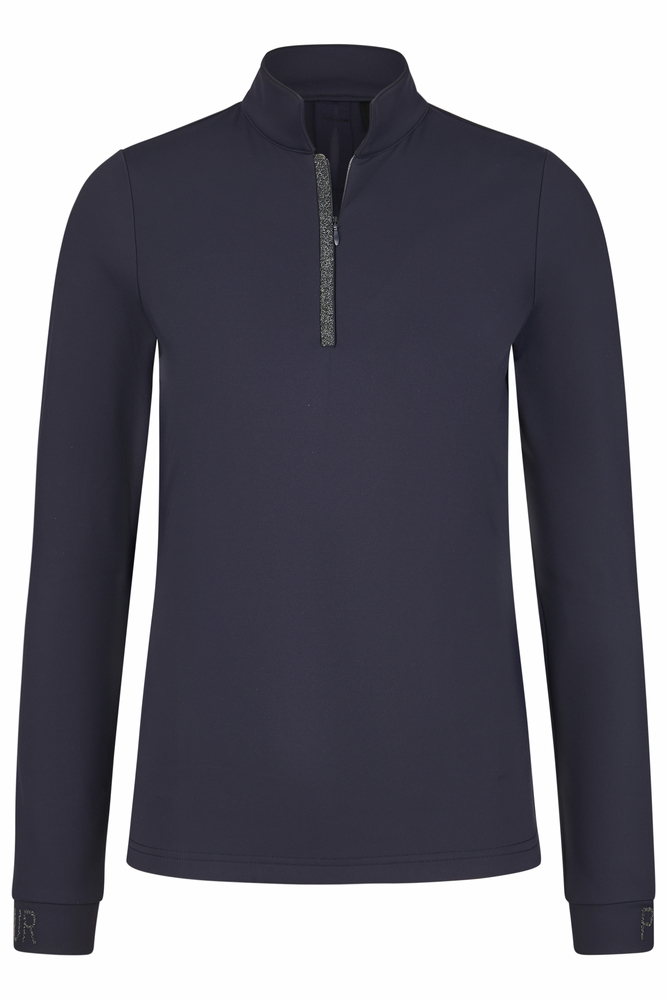 Pikeur Zip Shirt 8284 Selection -Night Blue - Image 2