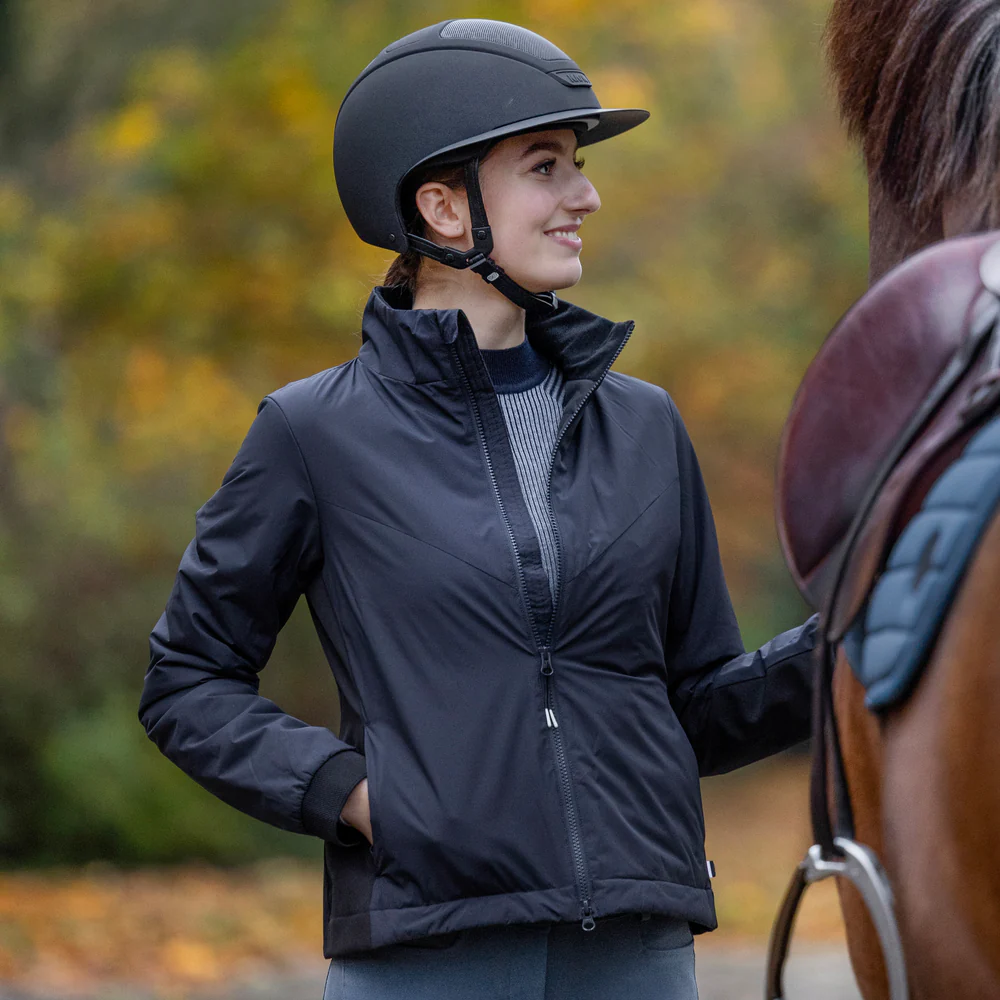 Kingsland KLMontana Ladies Padded Riding Jacket - Navy