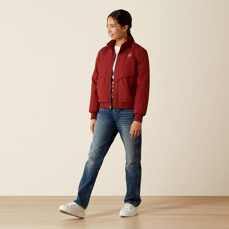 Ariat Unisex Youth Stable 2.0 Insulated Jacket - Madder Brown - Image 3