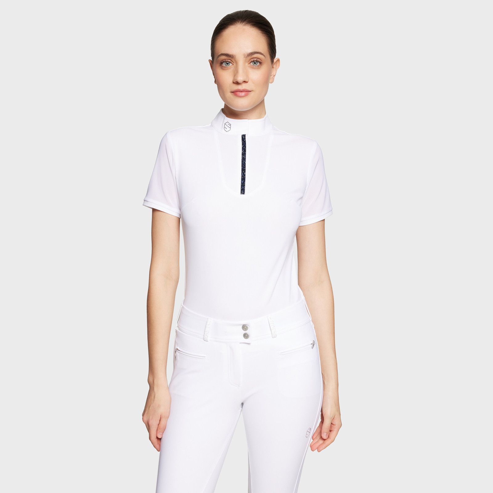 Samshield Apolline Premium Mesh Top - White Cosmic Nights - Image 2