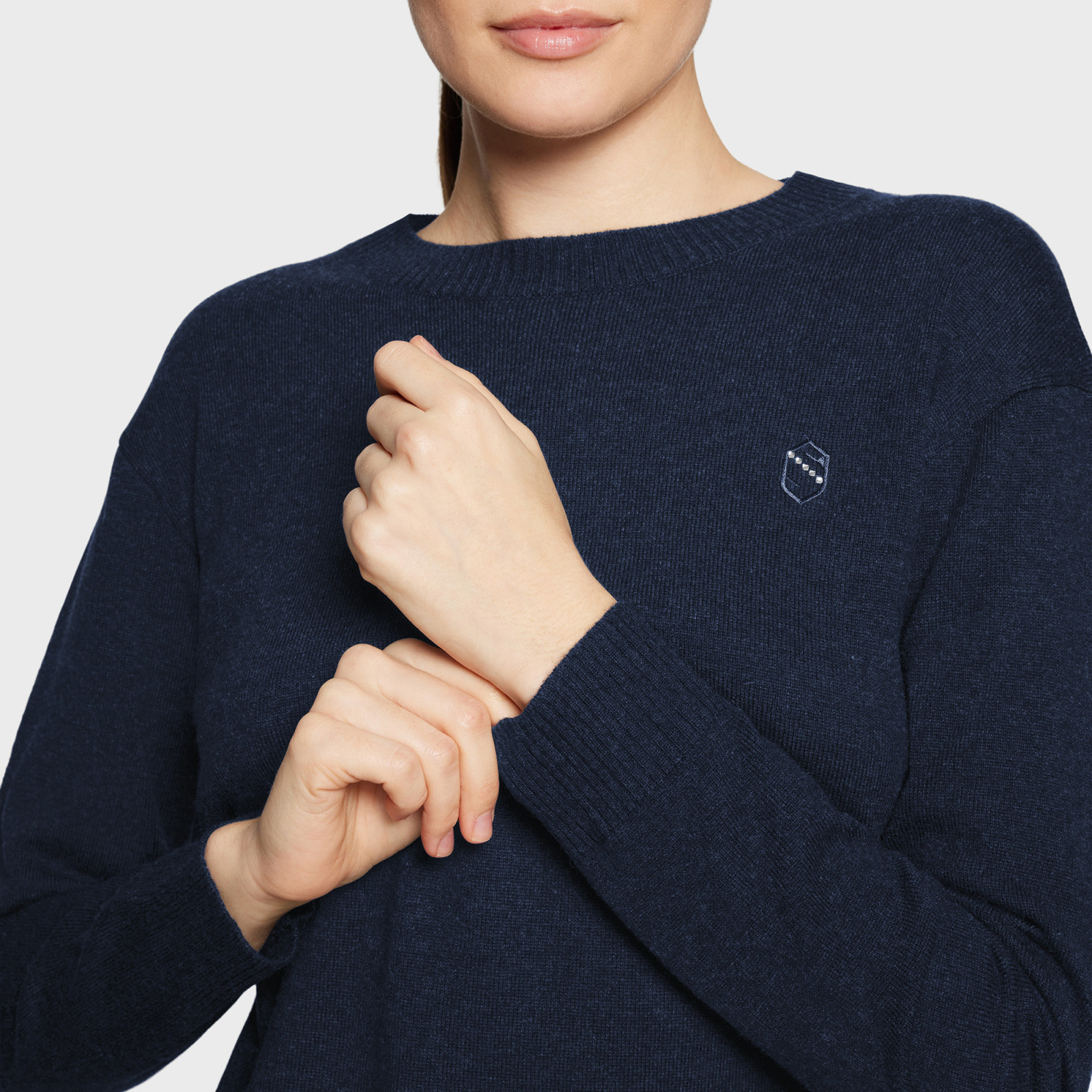 Samshield Candice Round-Neck Jumper - Navy