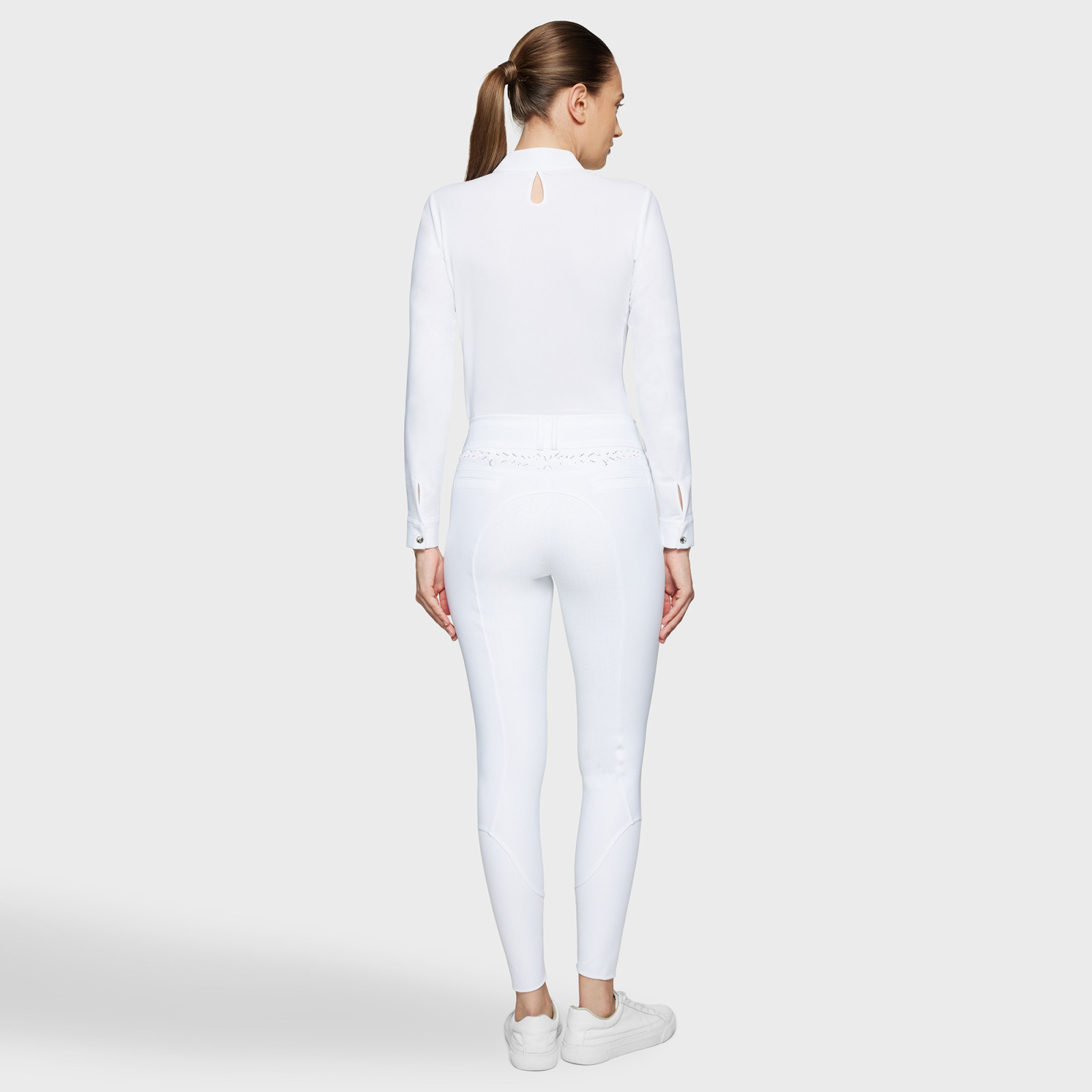 Samshield Capucine High-Waisted Breeches - White - Image 2